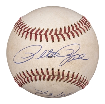 1982 Pete Rose Game Used and Signed Official All-Star Game Baseball (MEARS & PSA/DNA)